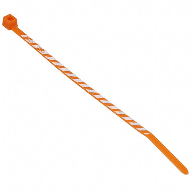 T18R3-10K2 CBL TIE LOCK ORG/WHT 18LB 3.93"