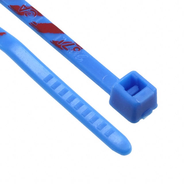 T18R6-2K2 CBL TIE LOCK BLUE/RED 18LB 3.93"