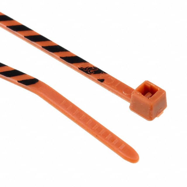 T18R1-0K2 CBL TIE LOCK BRN/BLK 18LB 3.93"