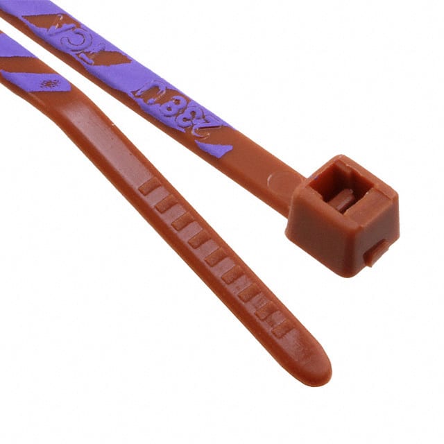 T18R1-7K2 CBL TIE LOCK BRN/YLW 18LB 3.93"