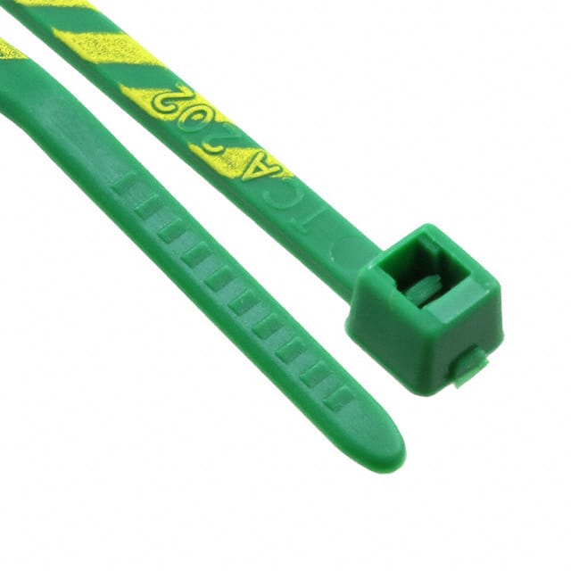 T18R5-4K2 CBL TIE LOCK GRN/YLW 18LB 3.93"