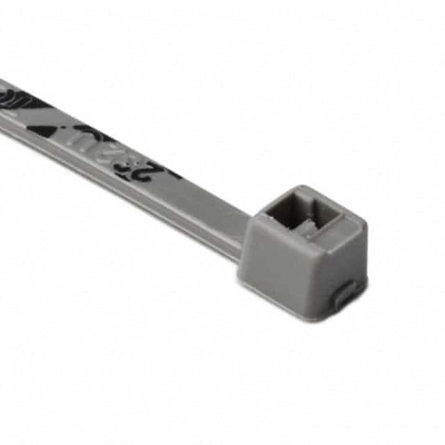 T18R8-0K2 CBL TIE LOCK GRAY/BLK 18LB 3.93"