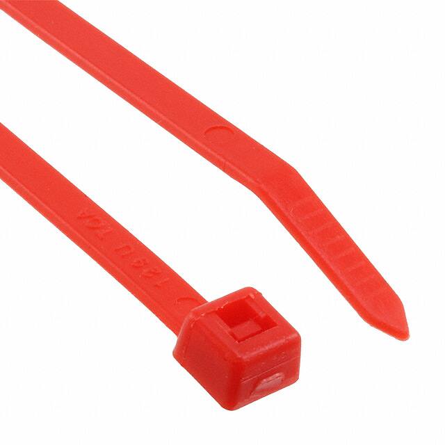 T50R2HALC2 CBL TIE LOCKING RED 40LBS 8"