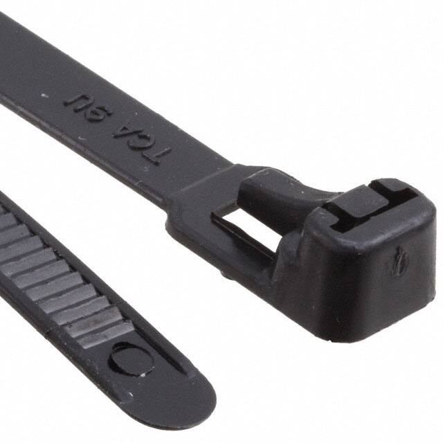 REL50R0L4 CBL TIE RELEASABL BLK 50LB 5.51"