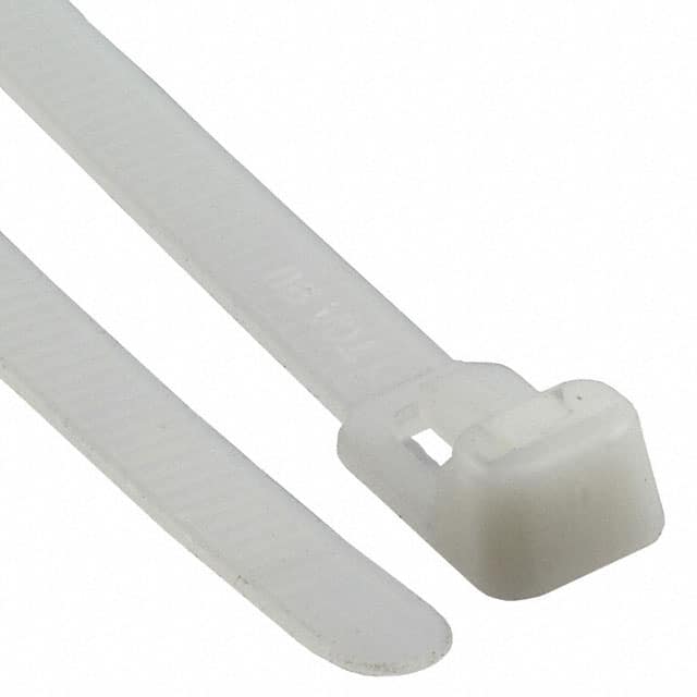 REL50L9L4 CBL TIE RELEASABL NAT 50LB 9.84"