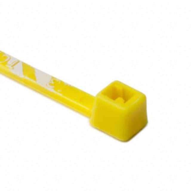 T18R4-10K2 CBL TIE LOCK YLW/WHT 18LB 3.93"