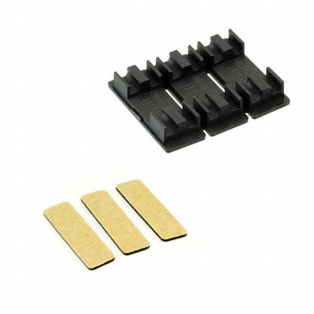 EFA04-71-P01 FIBER OPTIC COUPLER CLIP BLK