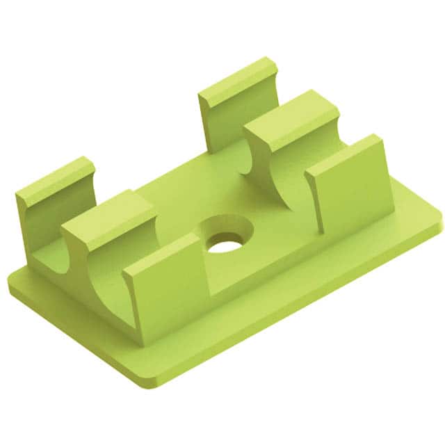 EFA04-64-001 FIBER OPTIC ISOLATOR CLIP YLW