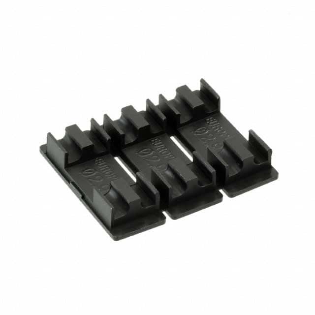 EFA04-71-001 FIBER OPTIC COUPLER CLIP BLK