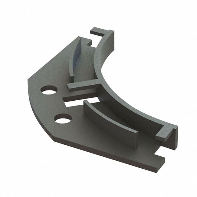 EFA04-34-R07 FIBER OPTIC CORNER GUIDE BLACK