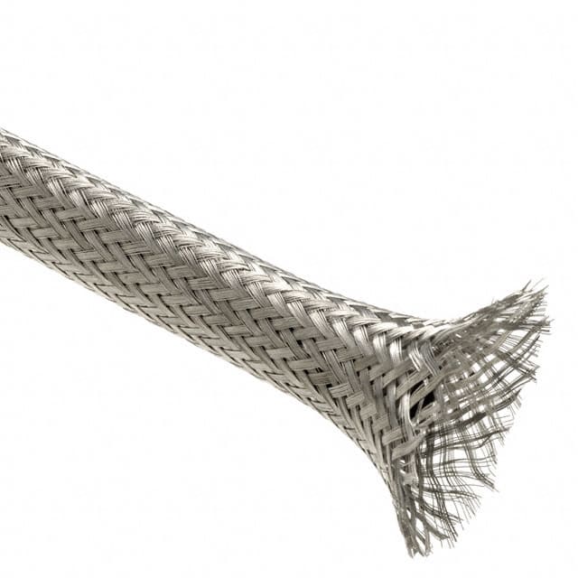 MBN0.38SV100 GROUND BRAID TUBE 0.38"DIAX100'