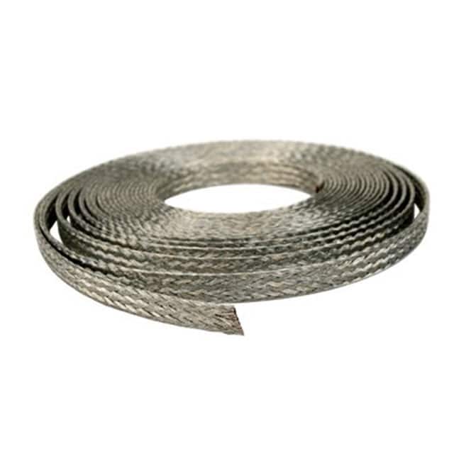 25 GROUND BRAID FLAT 0.5" X 15'