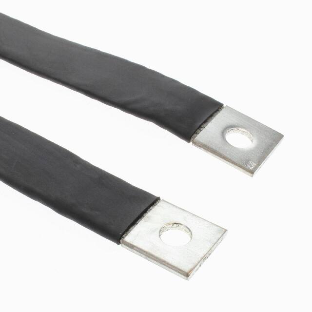 2076025030 GROUND BRAID FLAT W/TUBING 3'