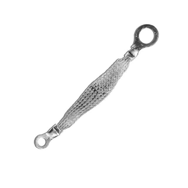 1/2-02-004 GROUND BRAIDED FLAT 0.5" X 0.3'