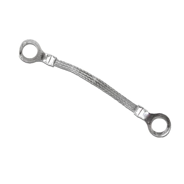 1/4-03-004 GROUND STRAP BRAIDED FLAT 0.25"