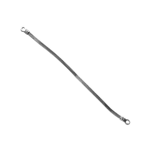 1/4-01-016 GROUND STRAP BRAIDED FLAT 0.25"