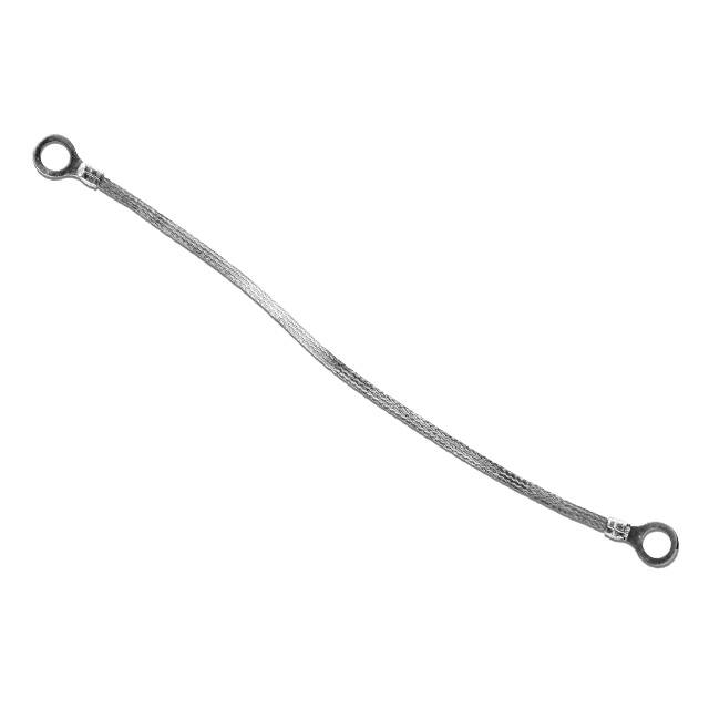 1/4-03-012 GROUND STRAP BRAIDED FLAT 0.25"