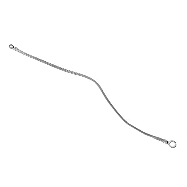 1/4-02-020 GROUND STRAP BRAIDED FLAT 0.25"