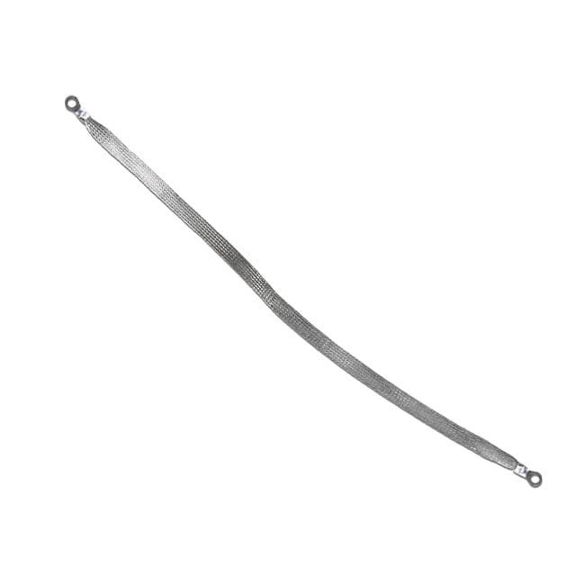 1/2-01-020 GROUND STRAP BRAIDED FLAT 0.5" X