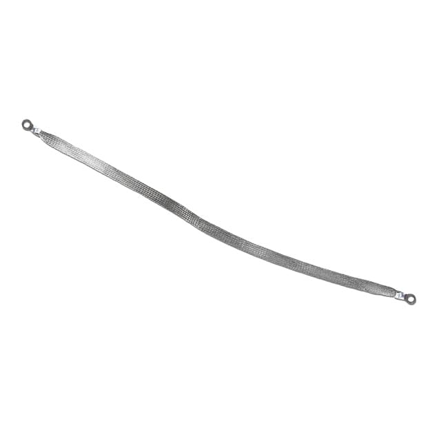 1/2-01-024 GROUND STRAP BRAIDED FLAT 0.5" X
