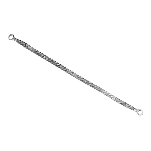 1/2-03-024 GROUND STRAP BRAIDED FLAT 0.5" X