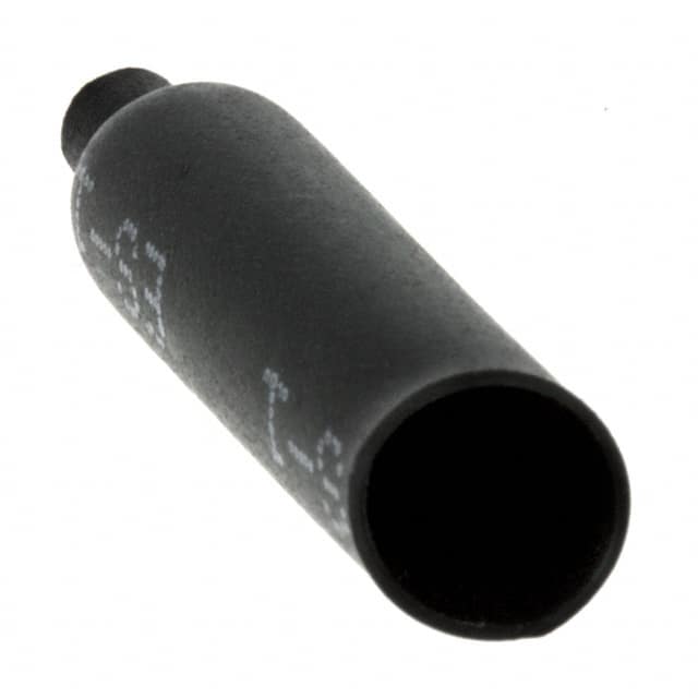 ES-CAP-NO.1-C1-0-30MM HEATSHRINK END CAP BLACK 5.7MM
