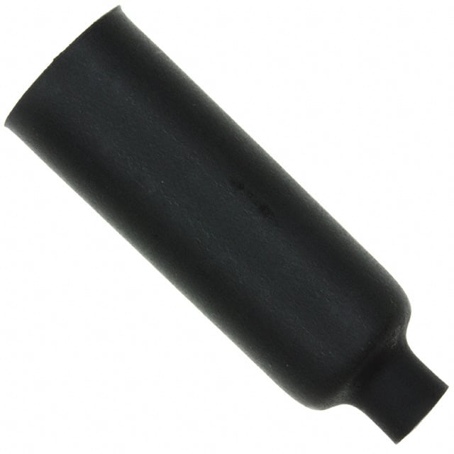 ES-CAP-NO.3-B8-0-40MM HEATSHRINK END CAP BLACK 10.85MM