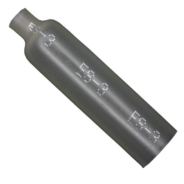 ES-CAP-NO.3-B8-0-50MM HEATSHRINK END CAP BLACK 10.85MM