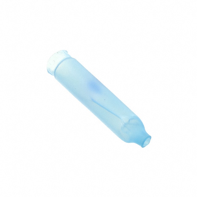 3-1194882-6 HEATSHRINK CAP BLUE/TRANSPARENT
