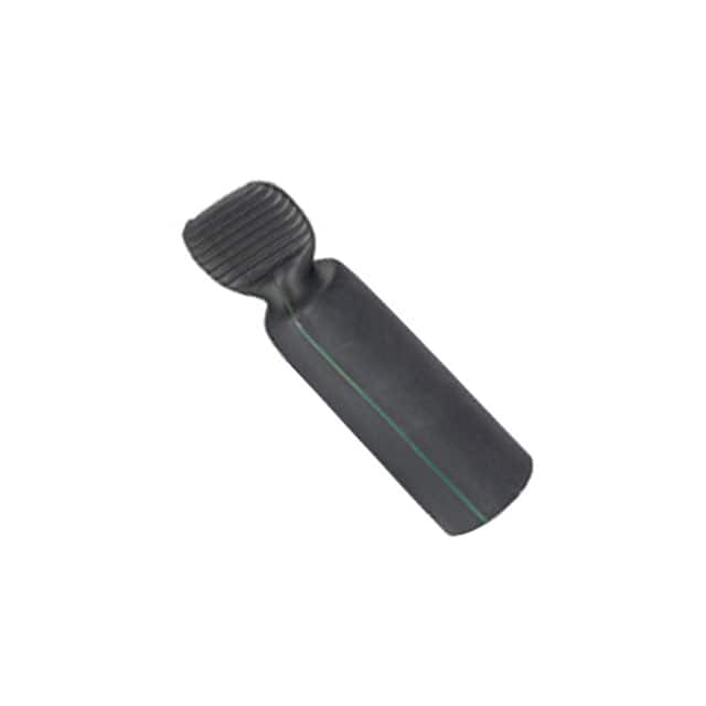 HSECFR0.8-XY HEAT SHRINK END CAP ADH BLACK