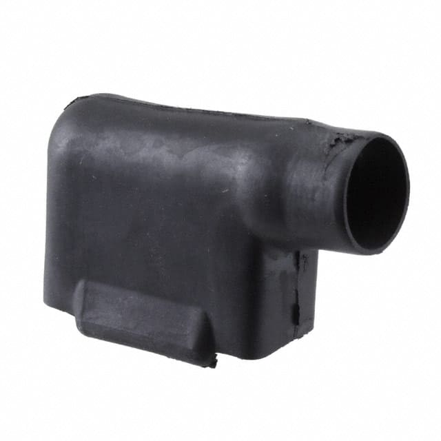234A021-3-0 HEATSHRINK RECT BOOT RA SZ21 BLK