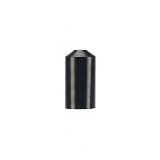 HSEC2.0-5 HEATSHRINK CAP BLACK ADH 2.25"