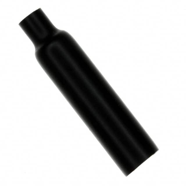 PD-CAP-3/16-0 HEATSHRINK END CAP BLACK 3/16"