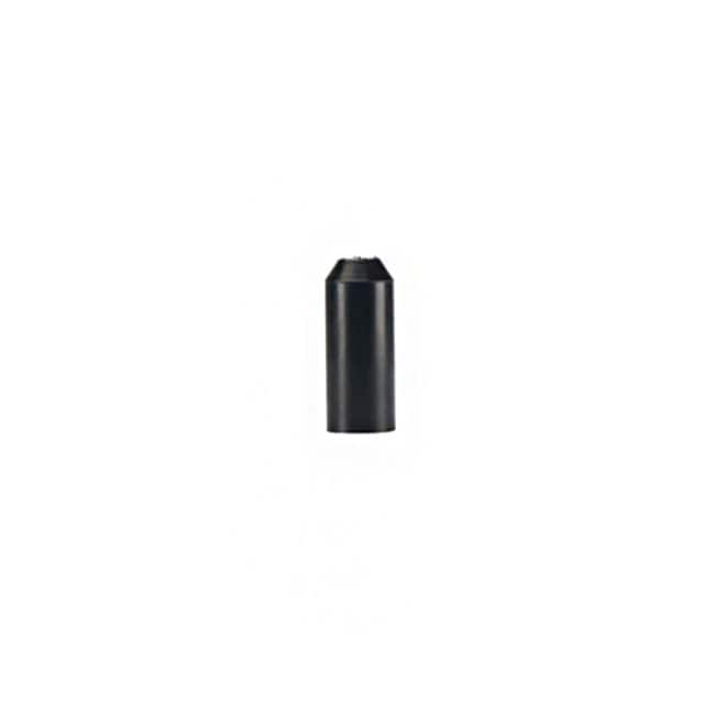 HSEC1.0-X HEATSHRINK CAP BLACK ADH 1"