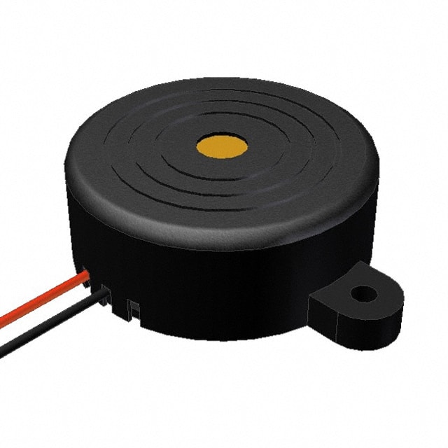 AI-4228-TF-LW140-R BUZZER PIEZO 12V 41.8MM FLANGE