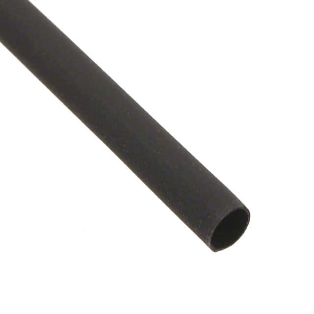 F321V1/8 BK002 HEATSHRINK 0.12" X 500' BLACK
