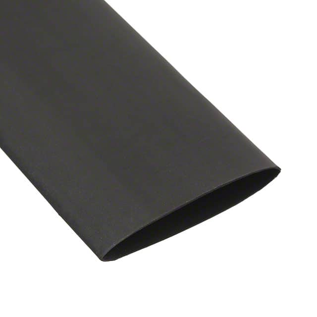 F221V2IN BK105 HEATSHRINK 2" X 4' BLACK