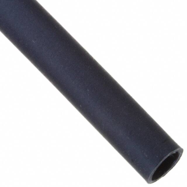 DWP-125-1/8-0-STK HEATSHRINK POLY 1/8"X4' BLK