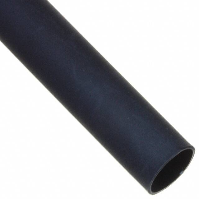 DWP-125-1/4-0-STK HEATSHRINK POLY 1/4"X4' BLK