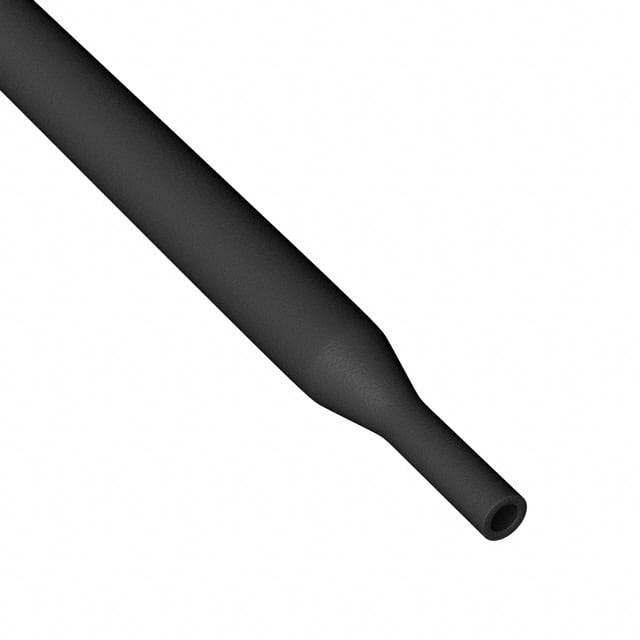 Q2-F4X-1-01-QB48IN-5 HEATSHRINK POLY 1" BLK 48"