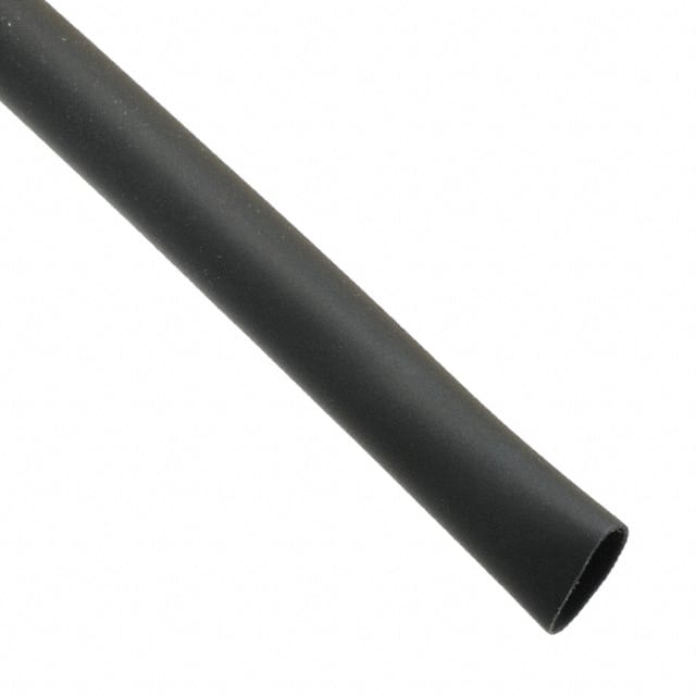 F7501IN BK105 HEATSHRINK 1" X 4' BLACK