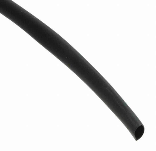 Q2-F3X-1/8-01-MS100FT HEATSHRINK POLY 1/8" BLK 100'