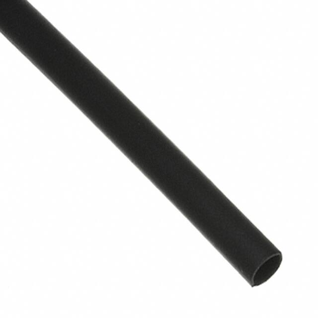 Q5-3X-1/8-01-QB48IN-25 HEATSHRINK 0.12" X 4' BLACK