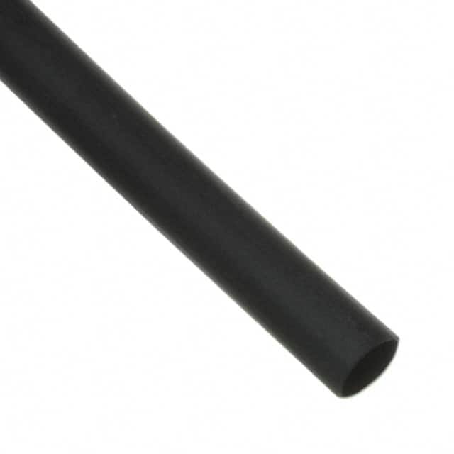 Q2-F3X-3/16-01-MS100FT HEATSHRINK POLY 3/16" BLK 100'