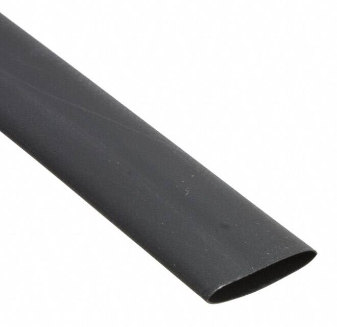 Q2-F3X-1/2-01-MS50FT HEATSHRINK POLY 1/2" BLK 50'