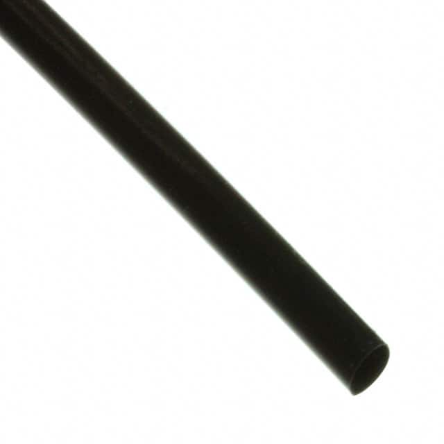 Q-150K-1/8-01-QB48IN-25 HEATSHRINK PVDF 1/8" X 4' BLACK