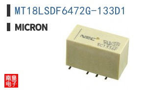 MT18LSDF6472G-133D1 The Micron Technology MT18LSDF6472G-133D1 is a 512MB SDRAM RDIMM module. It operates at 133 MHz and features ECC error detection and correction.