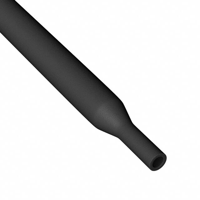 Q2-F-1 1/4-01-MS50FT HEATSHRINK POLY 1 1/4" BLK 50'
