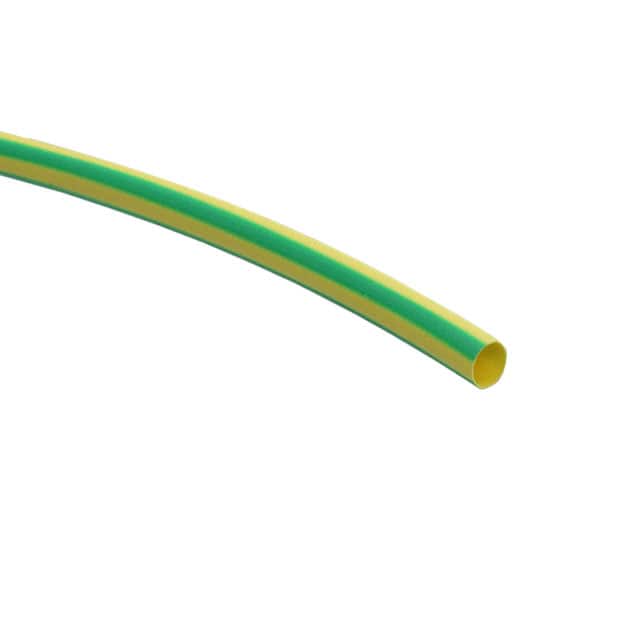 HSTT25-48-Q45 HEATSHRINK 1/4" X 4' GREEN/YLW