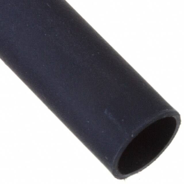 DWP-125-3/16-0-STK HEATSHRINK POLY 3/16"X4' BLK